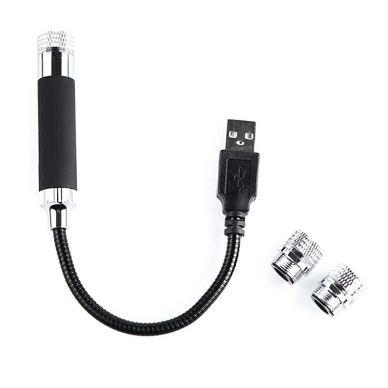 

Автомобильные USB Звездные ночные светильники, интерьерные потолочные светильники, атмосфера, женский с 3 узорами, для спальни, фонари красного цвета
