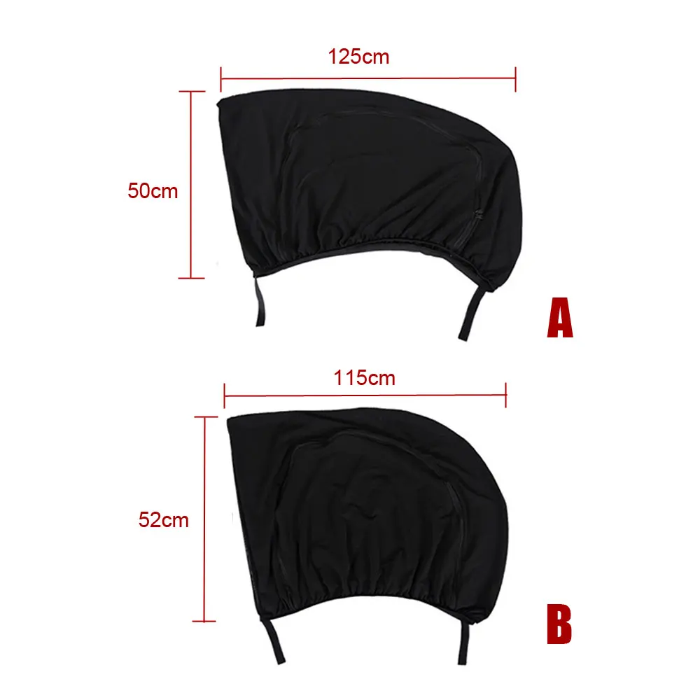 Universal Side Window Shade Curtain Repellent Mosquito Mesh Net Car Screen Window Sunshade Car Interior Front Window Protection