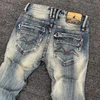 Fashion Designer Men Jeans High Quality Retro Washed Elastic Stretch Slim Fit Ripped Jeans Men Vintage Casual Denim Pants Hombre 5