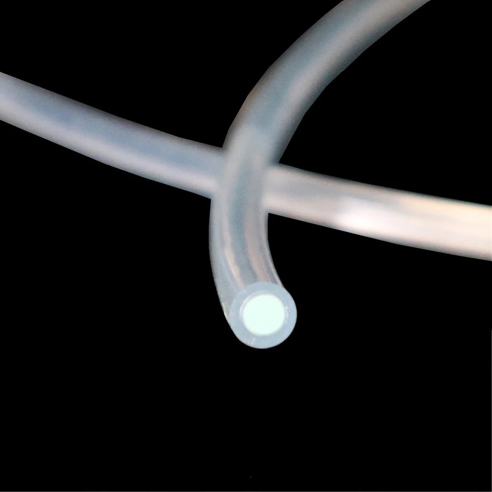 Anti-uv jacket 4mm side glow optical fiber for swimming pool light decoration