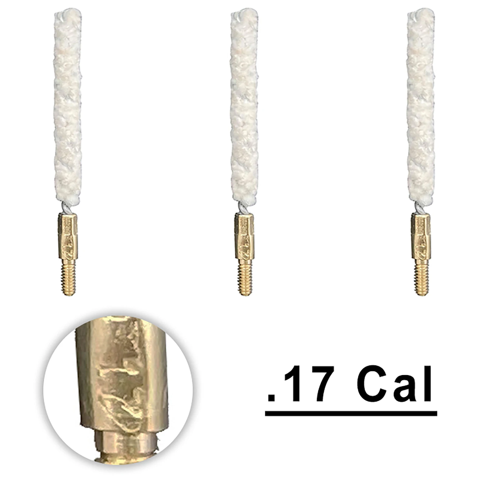 Gun Cleaning Brush Bore Cotton Mop 3 Pack for Pistol Handgun Rifle Applying Gun Oil Solvent Bore Cleaning Maintenance rifle cleaning kit,gunsmith tools