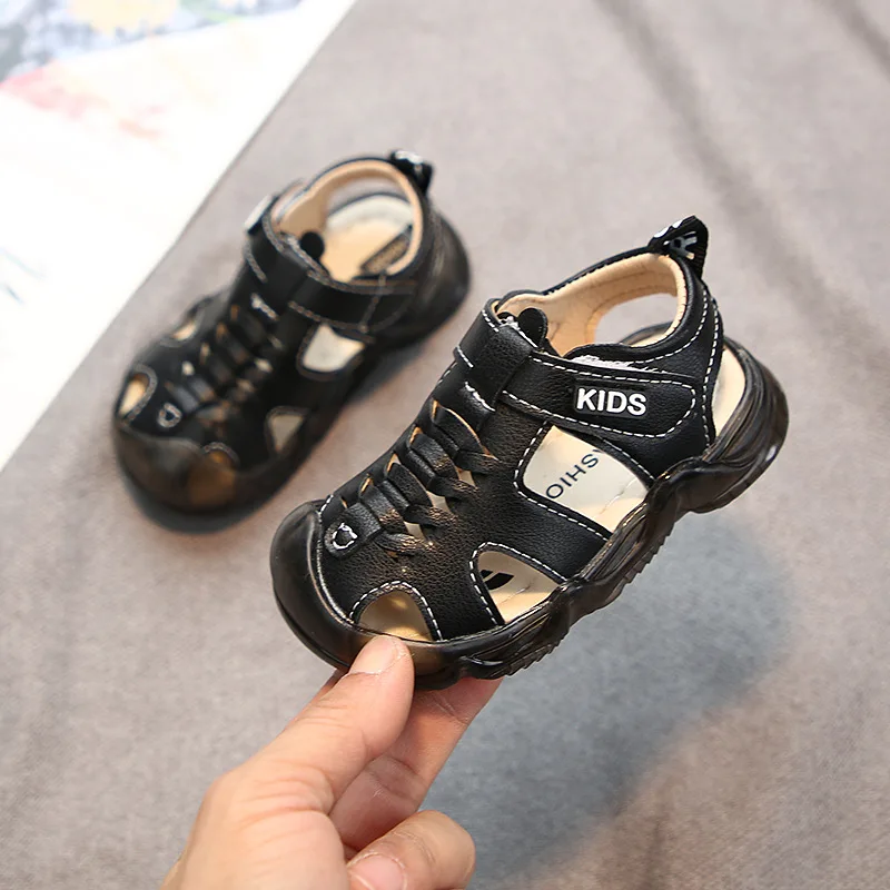 Summer Baby Sports Sandals New Boys' and Girls' Soft Sole Casual Shoes  Infant Non-slip First Walkers Kids Beach Shoes - AliExpress