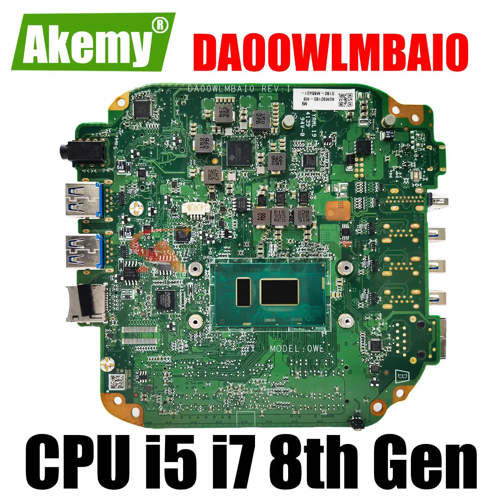 

For Asus Chromebox CN65 DA00WLMBAI0 Mainboard CN65 With I5-8250U I7-8550U CPU Motherboard 100% Tested Fully Work