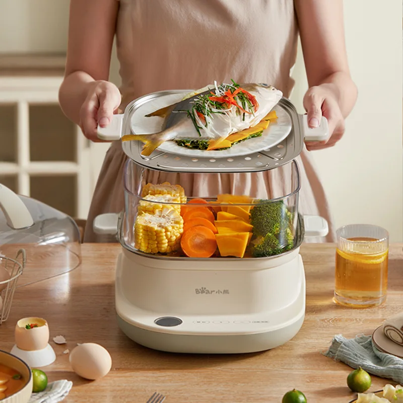 Household Food Steamer Cooker Steamed Vermicelli Roll Multifunctional Guangdong Rice Noodles Roller Breakfast Noodles Machine