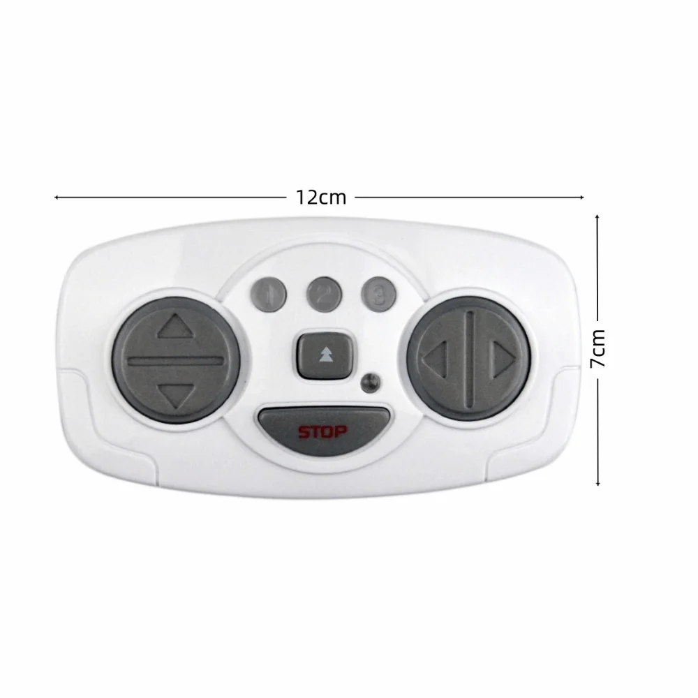 New CLB084-4D Remote Controller Grey White Plastic RC Receiver 12V 2.4G Central Control Panel for Children Electric Car