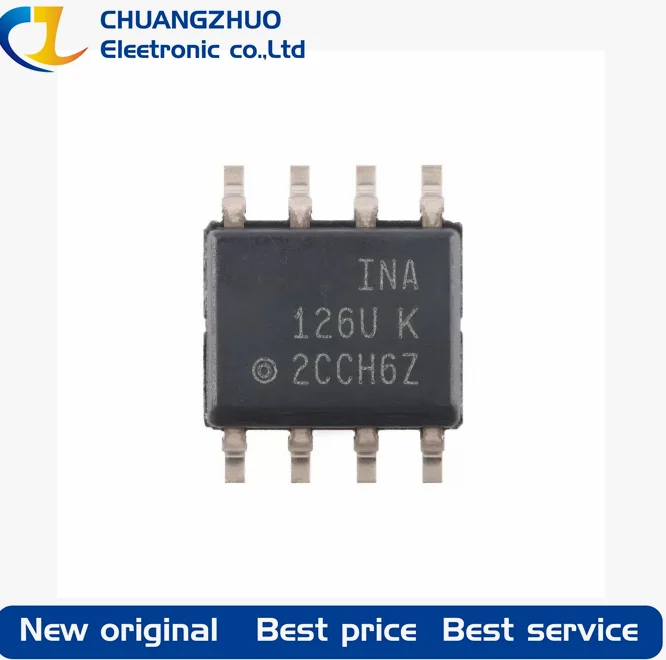 

1 шт. новый оригинальный INA126UA/2K5 INA126U 10nA 150uV 200 кГц одинарный фотоинструмент оптический прибор