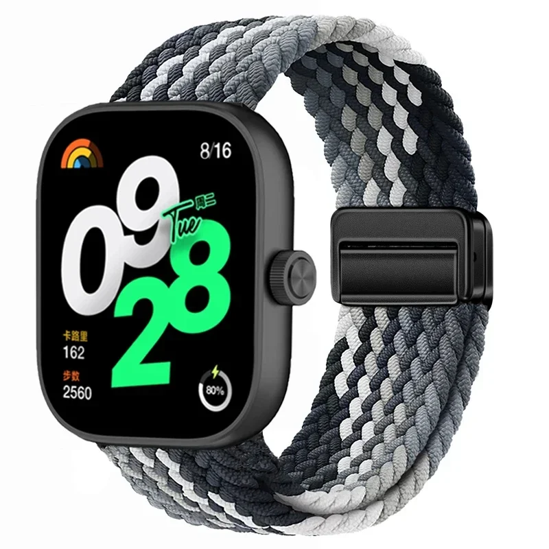 Magnetic Adjustable Braided Nylon Sport Strap Replacement Bracelet