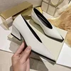 Fashionable Crocodile Leather Office Shoes 2024 Women's Simple Patent Leather Shallow High Heels Pointed Toe Women's High Heels 3