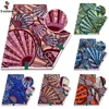 Soft Latest African Grand Golden Wax Fabric High Quality Women Pagne Flash Gold Print Batik Ankara Glitter Golden Super Tissus