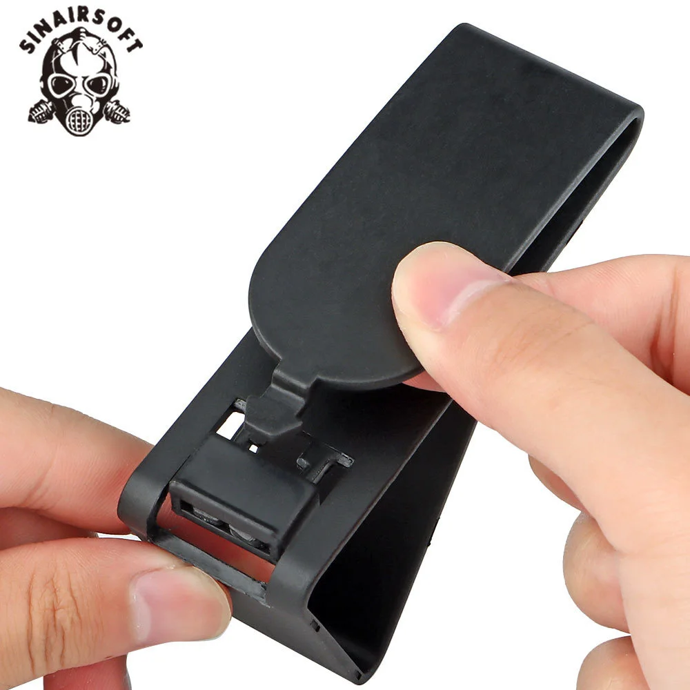 Tactical Headset Belt Holder Shooting Earphone Hanger Molle Waist For IPSC IDPA USPSA Walker Peltor Waist Belt Gear Accessories tactical headset