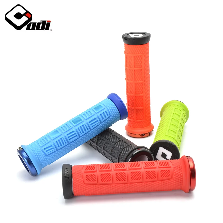 ODI Elite Pro V2.1 Lock on Grips for MTB Mountain Bike Grips Alluminium Alloy + Silica Gel ODI