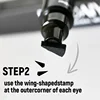 Colorful Eyeliner Stamp Triangle Dual-ended Liquid Eyeliner Waterproof Sweat-proof Quick Dry Eyeliner Makeup Seal Tool Cosmetics 4