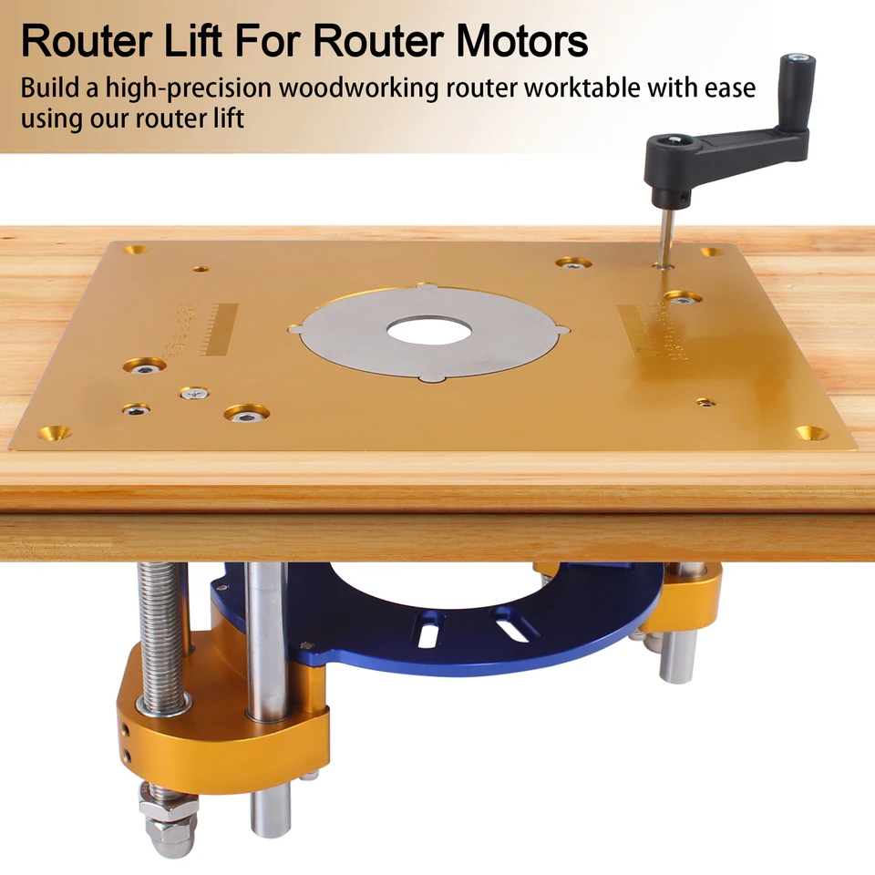 Router Plate Aluminium Router Table Insert Plate, Metal Router System ...