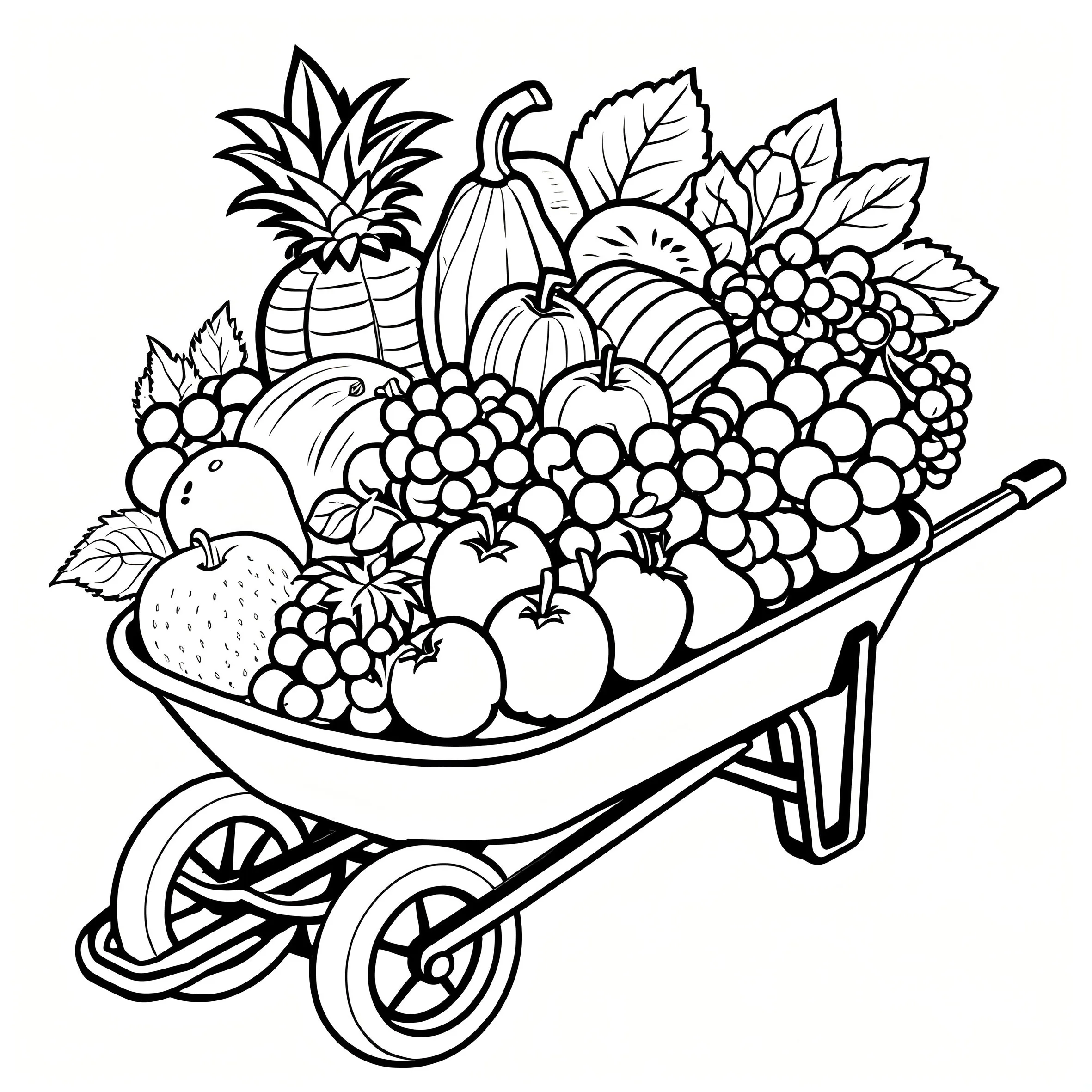 FOOD DRINK & SWEETS BOLD-EASY Coloring Book 24page Perfect Gift for Adults Picture Book  for Valentine's, Christmas, Halloween 4