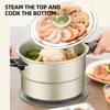 Household Kitchen Nonstick Pressure Cooker Multifunction Pressure Cooker for Gas and Induction Cooker 3