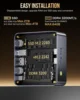 GMKtec M3 Plus Intel i9-12900HK Mini PC Windows 11 2x DDR4 3200Mhz PCie 3.0 NVme SSD WIFI6 BT5.2 Triple Screen Display PC Gamer 3