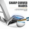1Pcs Toenail Clippers Wide Jaw Opening Thick Nails Cutter Long Handle Stainless Steel Professional Fingernail Clipper 2