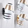 Perforated Space Aluminum Hair Dryer Holder Wall-mounted Household Bathroom Storage Shelf 1