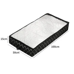 Spacious Foldable Storage Bag for Home Organization and Protection (A)