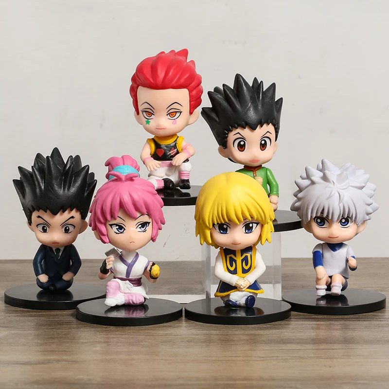 FUNKO POP HUNTER X HUNTER SET OF 5 GON LEORIO HISOKA KILLUA KURAPIKA FIGURE