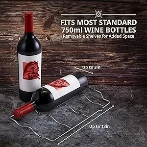 Ivation wine cooler fits 750ml bottle