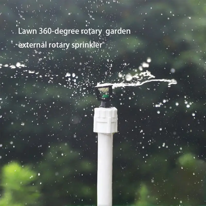 

4-point External Rotation Nozzle Automatically Rotates Rotary Sprinkler Swinging Garden Gardening Irrigation Tool Small Durable