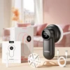 coldSky Rechargeable Lint Shaver with Digital Display Fabric Shaver Sweater Shaver 3-Speeds with 6-Leaf Blades for Clothes Sofa 6