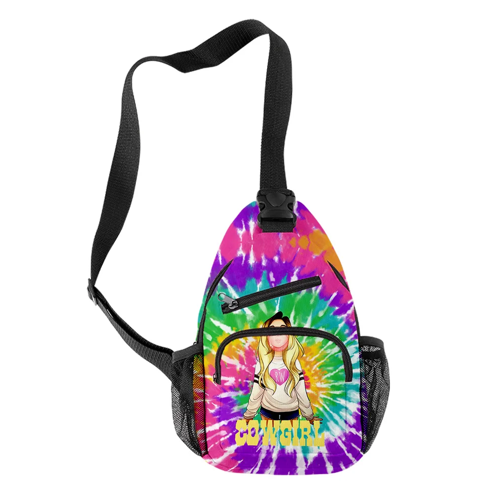 Popular Youthful Anime Beki Fluffy Boys/Girls 3D Print Chest Bags Oxford Waterproof Sports Crossbody Travel Bag Shoulder Bags
