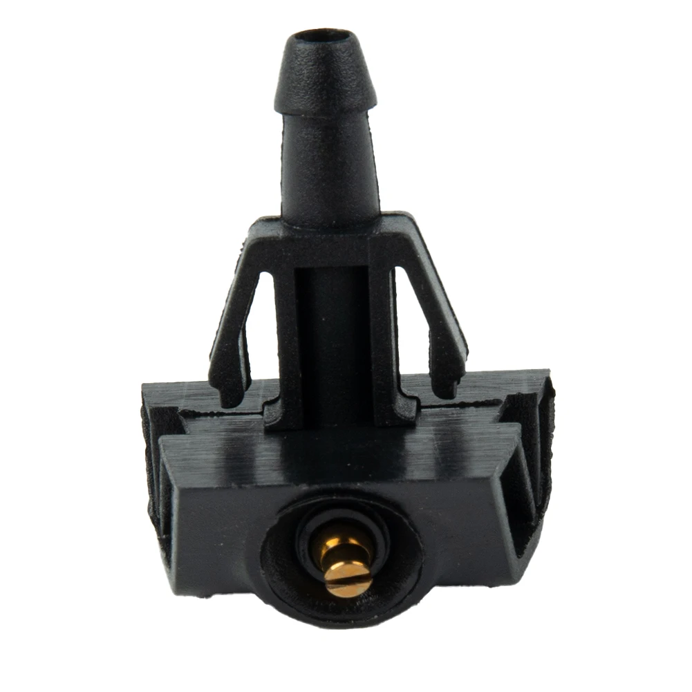 

Washer Sprayer Car Windscreen Wiper Nozzles Windshield Washer New Plastic Metal 1 Hole Brass Auto Accessories Black