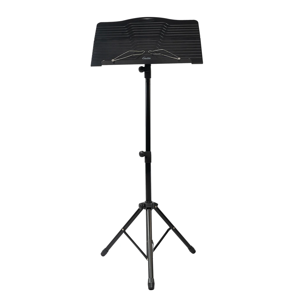 

GUITTO GSS-04 Music Sheet Stand Sturdy Aluminum Alloy Folding Tripod Music Stands Holder Height Adjustable with Carrying Bag