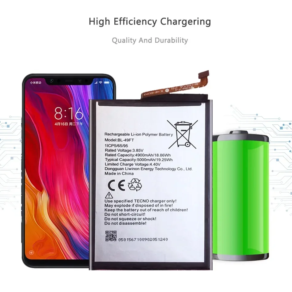Pro Battery Tecno Phone Battery Price Tecno Mobile Battery For BL