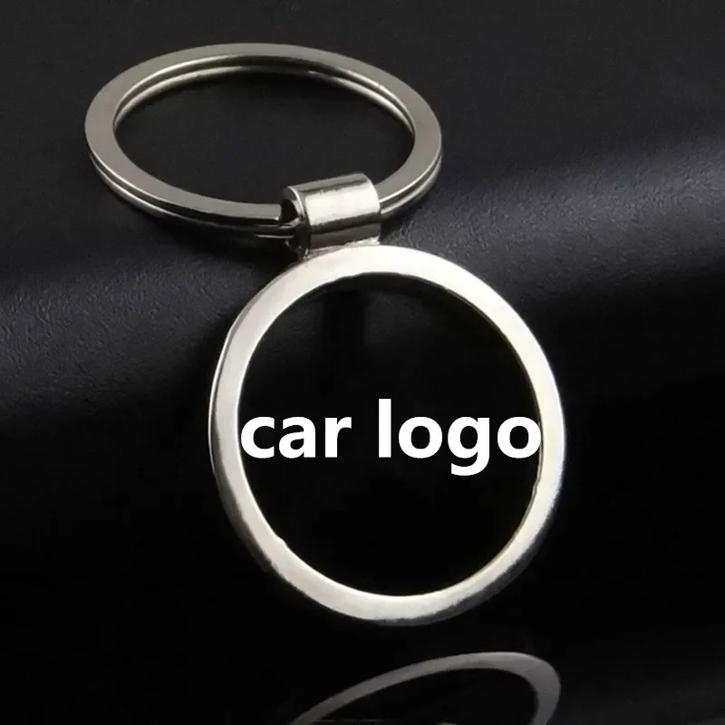 

1pcs x Chrome Metal Car Logo Keychain Keyring Key Rings for Opel Audi Mercedes VW Honda Toyota Peugeot Kia Hyundai Volvo Mazda