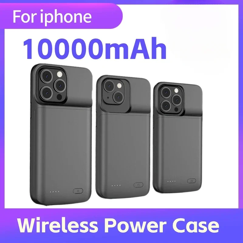 

10000mAh Battery Case For iphone 12 11 14 13 Pro Max Mini Power Bank Charger Cover for iPhone XS Max XR 7 8 6S Plus SE2 SE3 Case