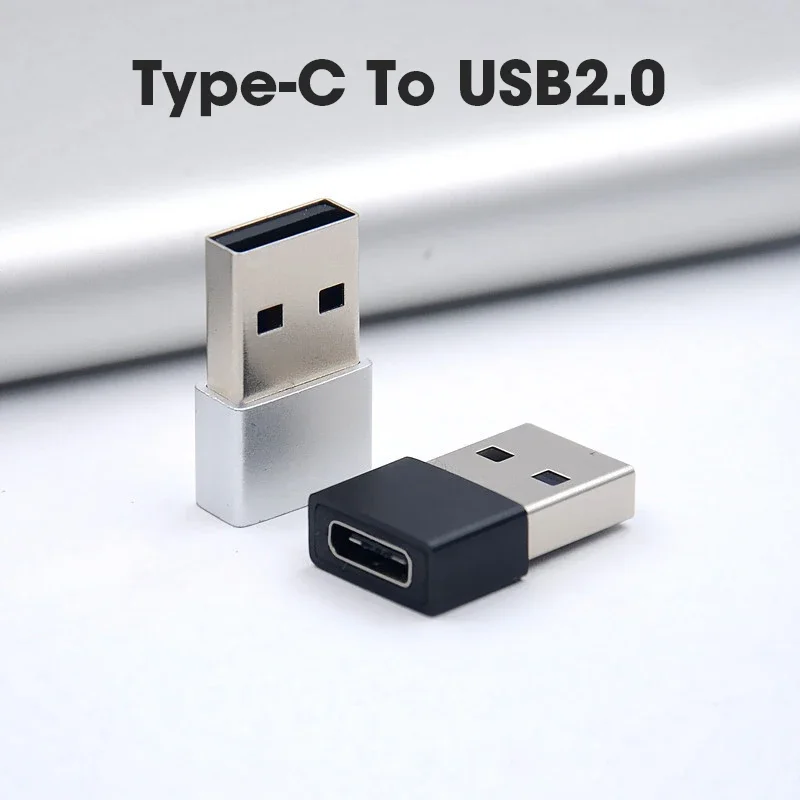 

Type-C to USB Adapter Aluminum Alloy Converters For Charging Data Synchronization For Phone PC Computer USB C Adapter