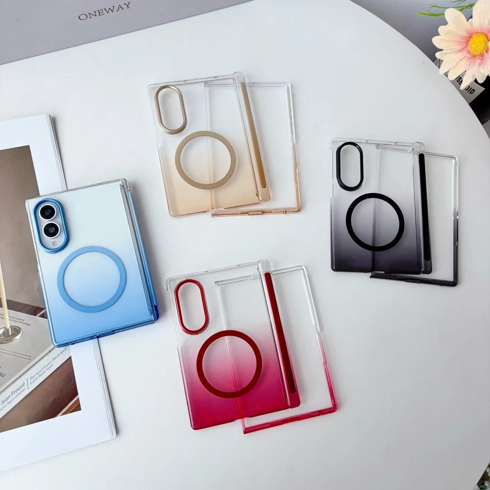 Elegant Gradient Crystal Thin Protective Case