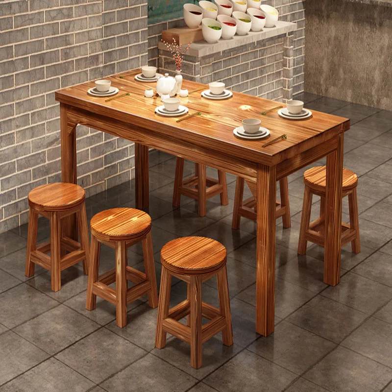 

Outdoor Coffee Restaurant Table Luxury Narrow Modules Corner Restaurant Table Center Console Muebles De Cocina House Furniture