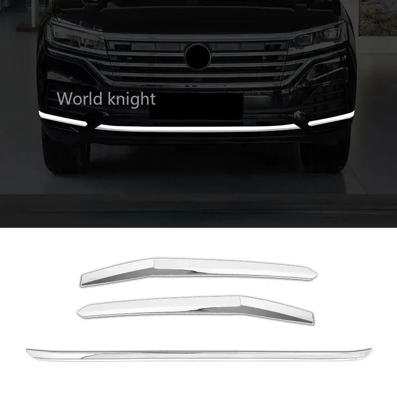 폭스바겐 VW 투아렉 2019-2021 크롬 ABS 리어 트렁크 커버, 테일게이트 트림 스트립 범퍼 백 문짝 몰딩 가니쉬 보호대