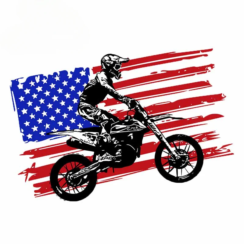 

Popular Girl Hand Drawn and Inked American Motocross Motorcycle Auto Decal Car Stickers Body Car Accessories Decoration