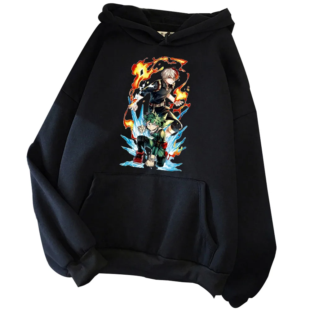 

My Hero Academia Hoodie Midoriya Izuku Hoodie Shoto Hoodie Sweatshirt Anime Gift Hoodie Harajuku Pullover Tops Streetwear Unisex