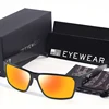 Square Polarized Sunglasses Men Women Brand Design Aluminum Magnesium Sun Glasses for Men Driver's DELTA Eyewear Male