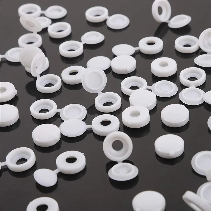 AB34-400 pièces bouchon à vis en plastique à charnière couvercles de ...