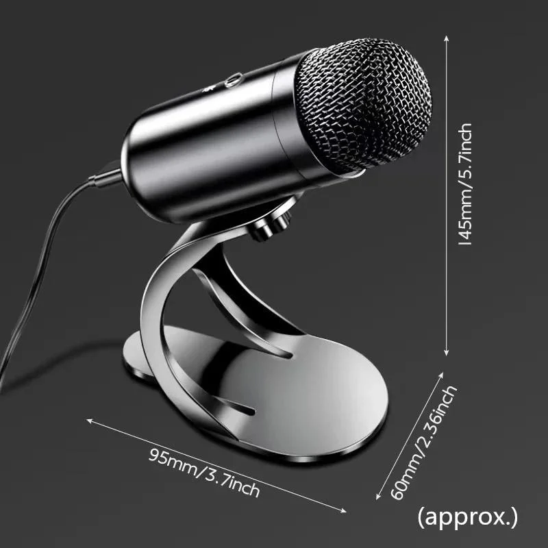 데스크탑 마이크 전문 USB 유선 회의 거위목 컴퓨터 게임 콘서트 라이브 공연 홈 시어터 고음 마이크