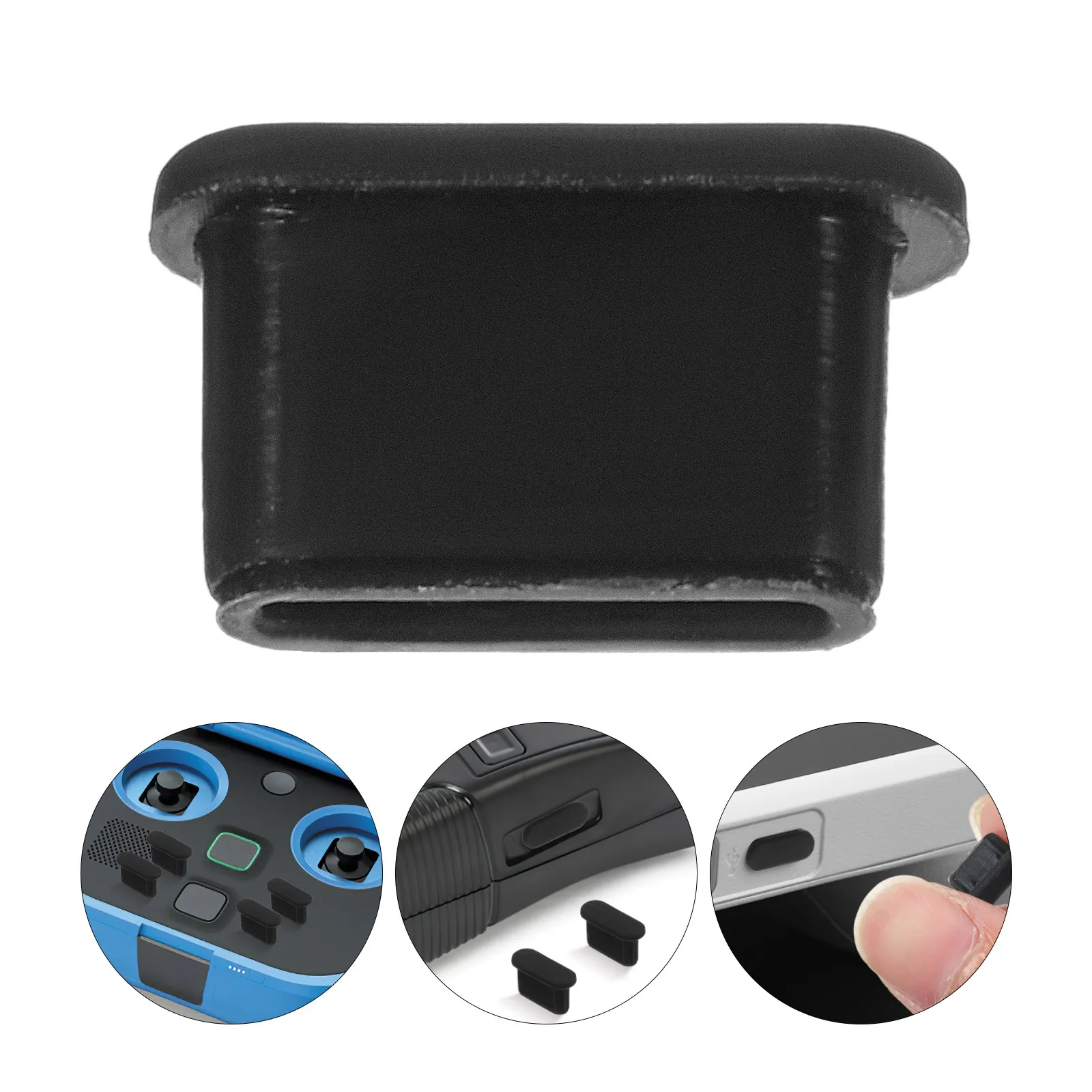 6Pcs 유형 C 먼지 플러그 전문 포트 보호기 Dji Mini 3 원격 제어 커버..