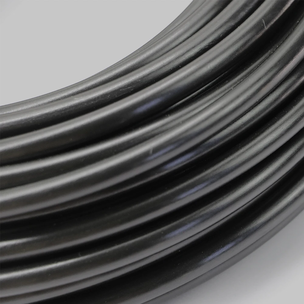 Durable PE garden tubing in use
