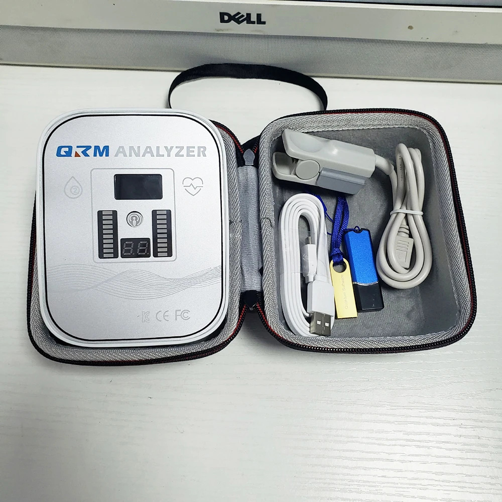 【美品超お得】超激安！！人体健康度測定器 QRM ヘルスアナライザー 人体健康度測定器 QRM Health Analyzer（ヘルスアナライザー