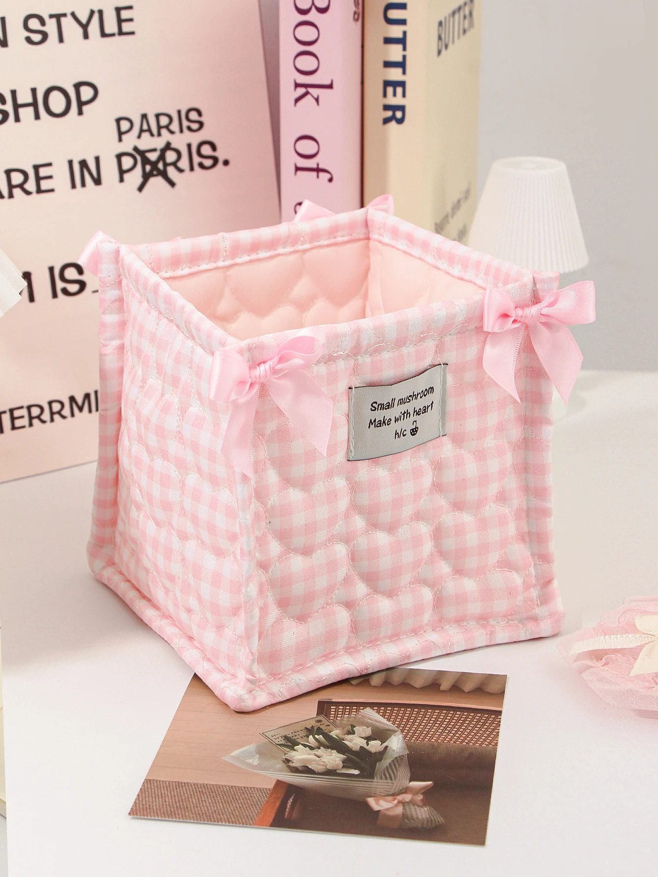 سلة تخزين مستحضرات التجميل اللحف، سلة تخزين للعناي...