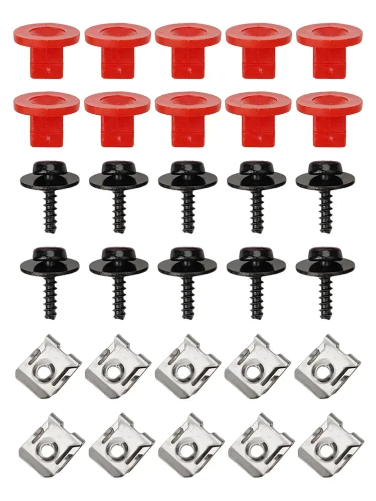 Car T30 Engine Splash Shield Guard Undertray Cover Screws Bolt Nut 1Set/30PCS For Ford 2013- For Transit Connect 14-19