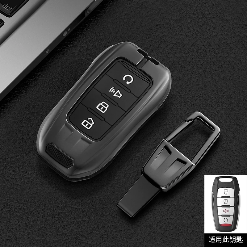 Car Key Case Cover Holder For Great Wall Haval Hover H6 H7 H8 H9 F5 F7