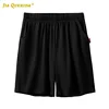 Mens Lounge Wear Cool Modal Cotton Soft Elastic Sleepwear Pajama Pants Solid Plus Size Underwear Shorts