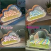 Creative Clouds Tulip Lamps LED Night Light Mirror Table Lamps DIY Bedroom Ornaments Decoration Mirror Table Lights Gifts 4